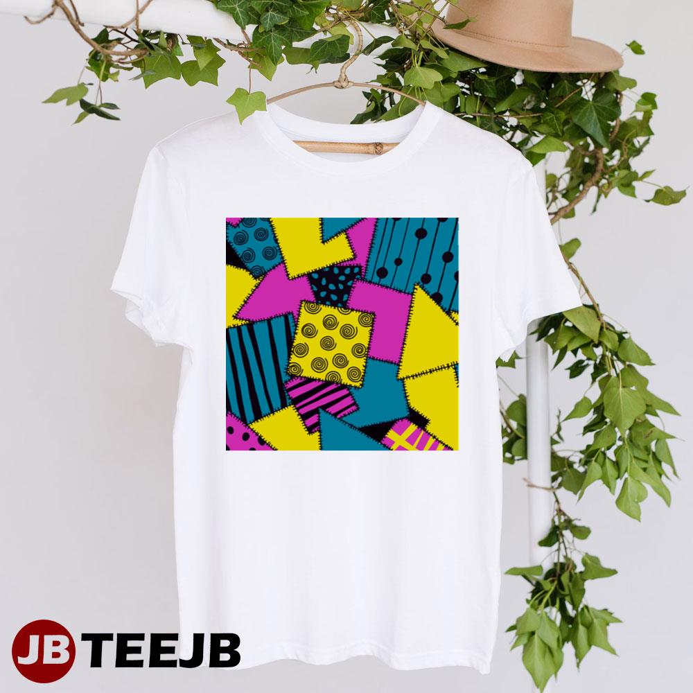 Sally Patchwork Design Unisex T-Shirt