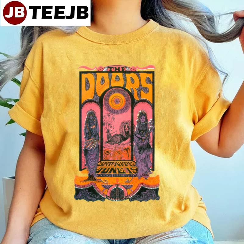 Satnite The Doors Band Unisex T-Shirt