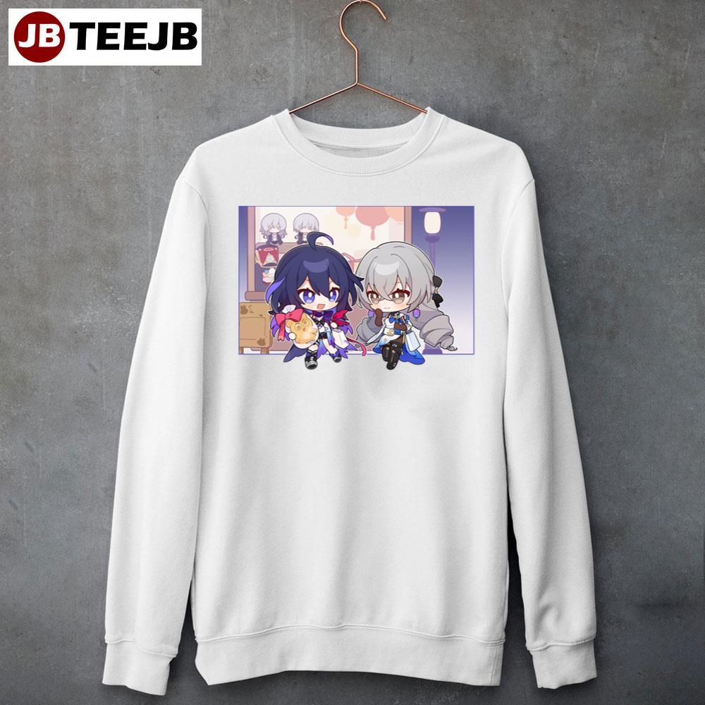 Seele And Bronya Honkai Star Rail Game Unisex T-Shirt