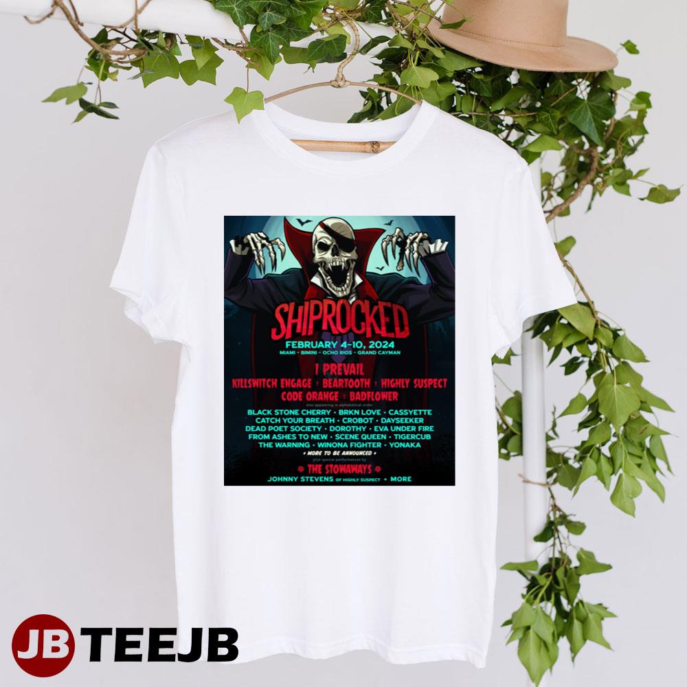 Shiprockked Feb 2024 Unisex T-Shirt