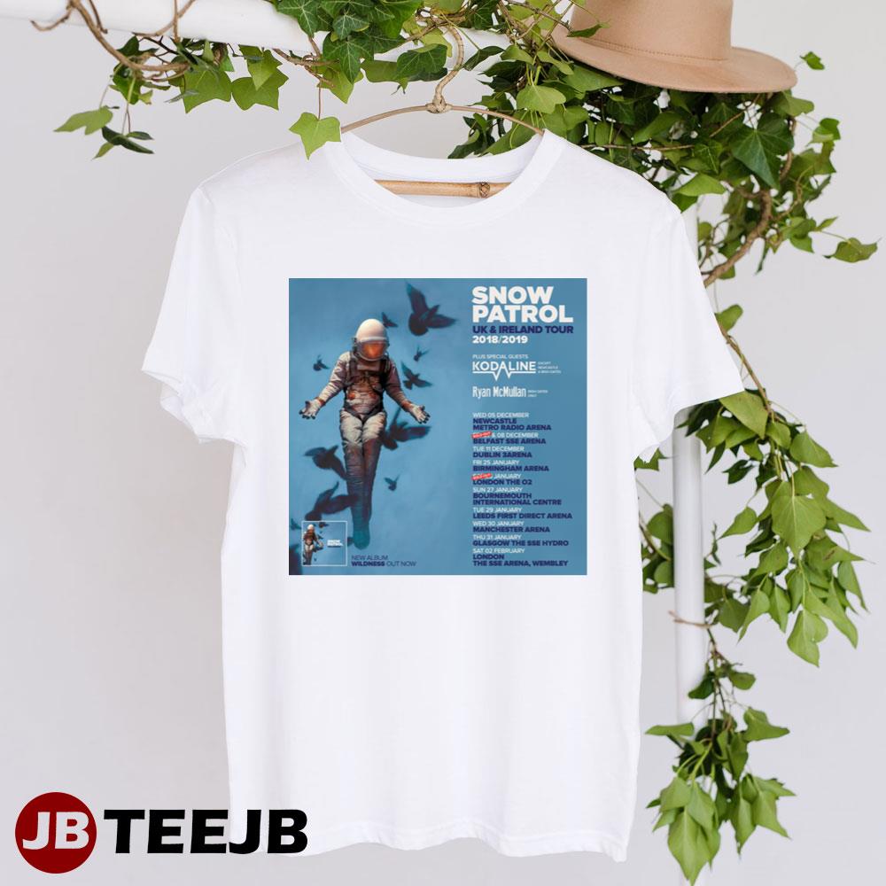 Snow Patrol Uk And Iraland Tour 2018 2019 Unisex T-Shirt