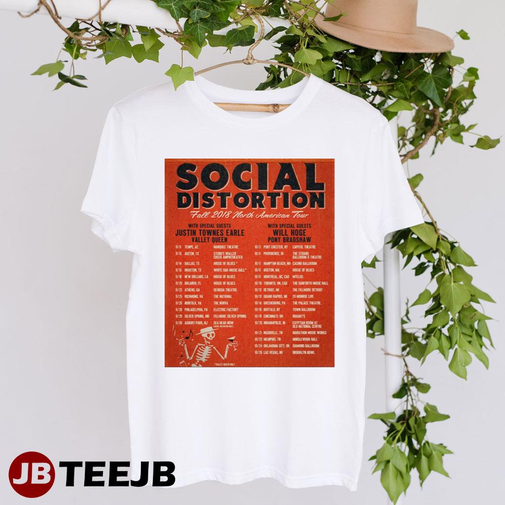 Social Distortion Tour 2018 Unisex T-Shirt