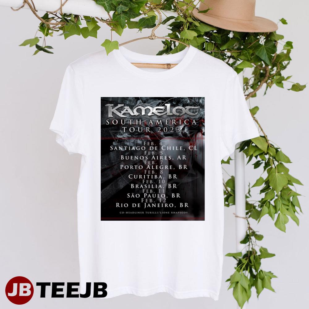 South America Tour 2023 Kamelot Unisex T-Shirt