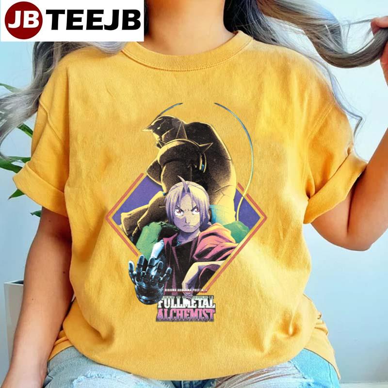 Style Retro Anime Fullmetal Alchemist Unisex T-Shirt