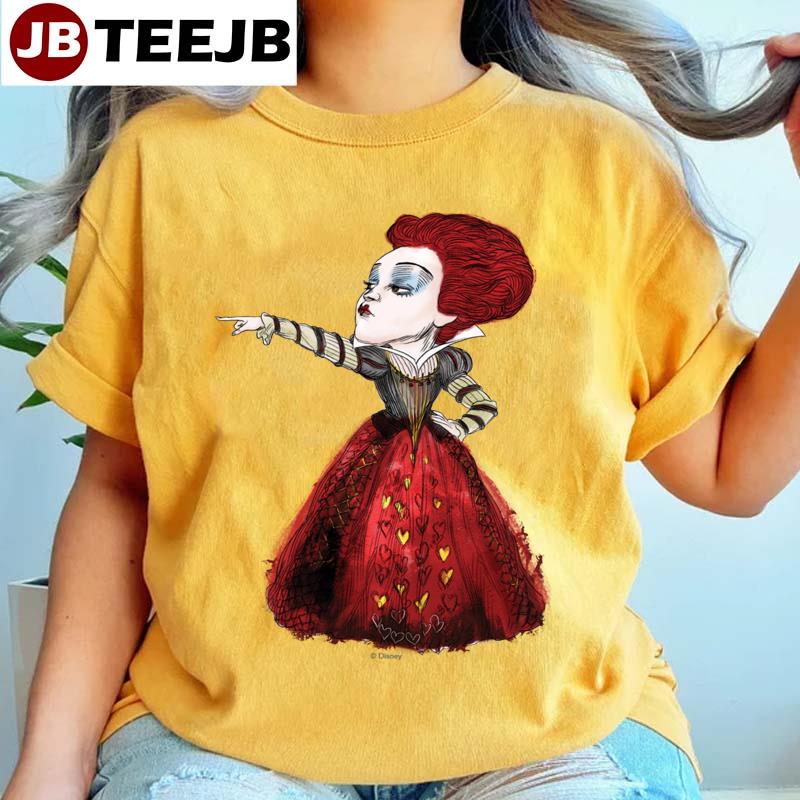 The Red Queen Off With His Head Unisex T-Shirt