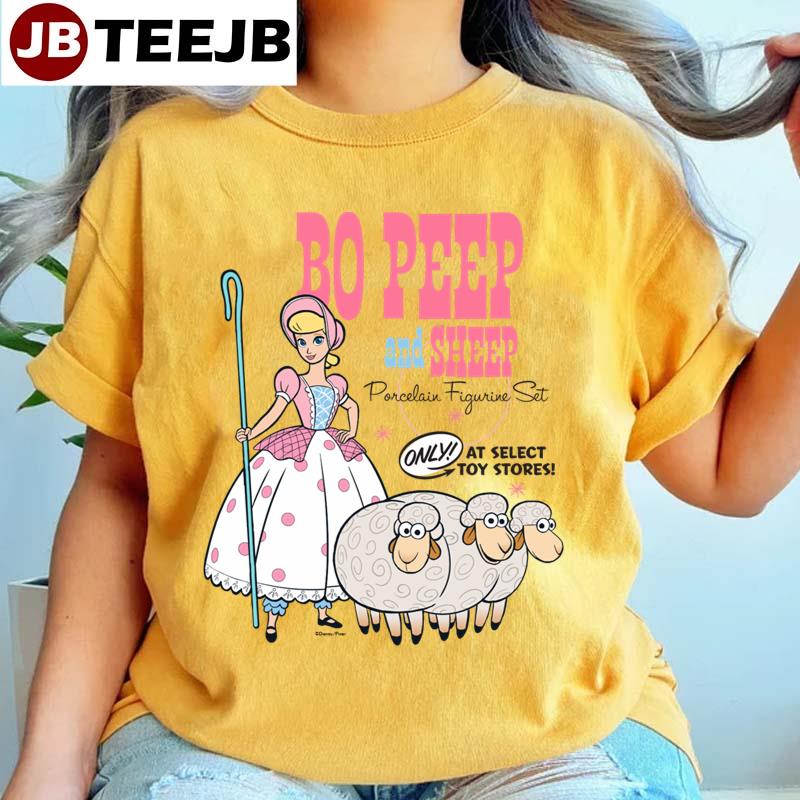 Toy Story 4 Retro Bo Peep Figure Unisex T-Shirt