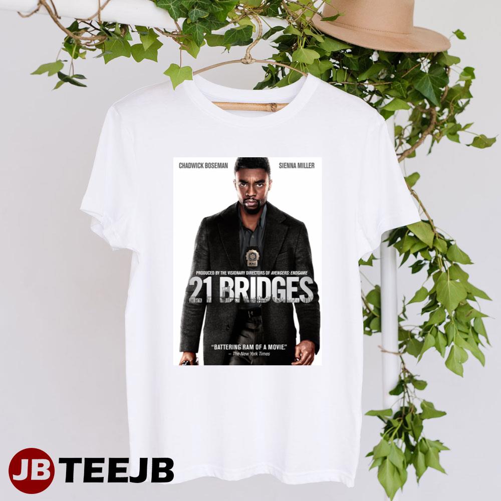 21 Bridges Chadwick Boseman Sienna Miller Movie Unisex T-Shirt