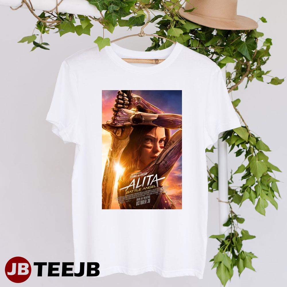Alita Battle Angel Rosa Salazar Christoph Waltz Movie Unisex T-Shirt