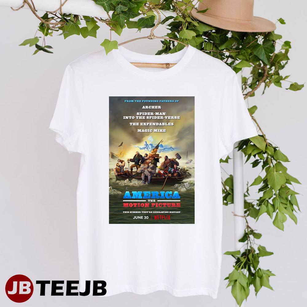 America The Motion Picture Channing Tatum Simon Pegg Movie Unisex T-Shirt