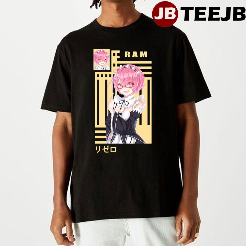 Anime Ram Rezero Unisex T-Shirt