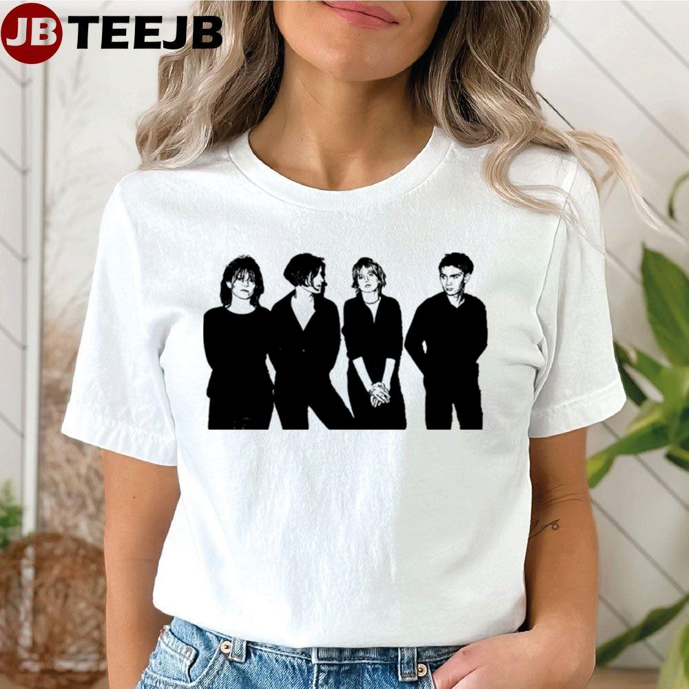 Black All Member Elastica Unisex T-Shirt