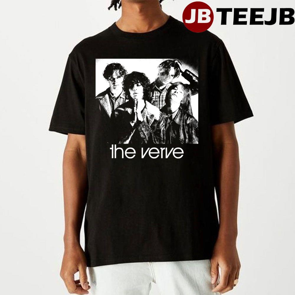 Black All Member The Verve Unisex T-Shirt