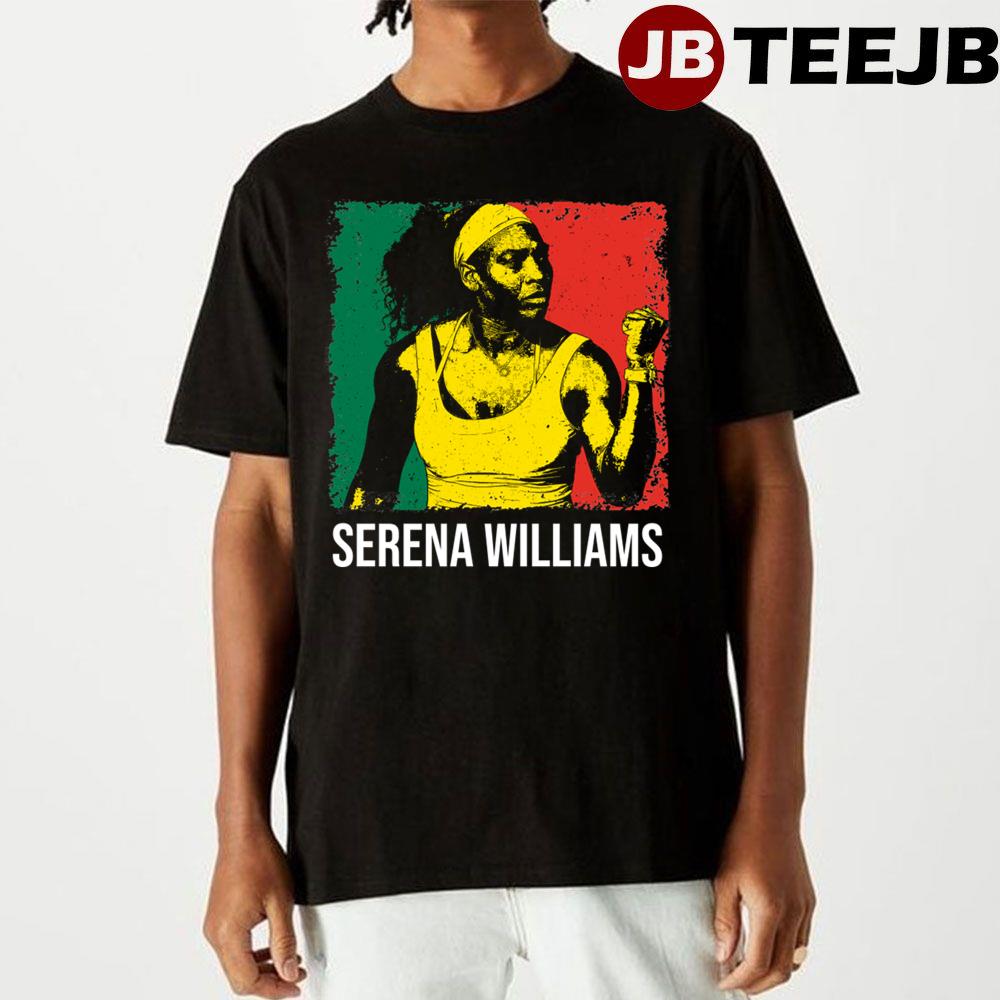 Black History Month Serena Williams Unisex T-Shirt