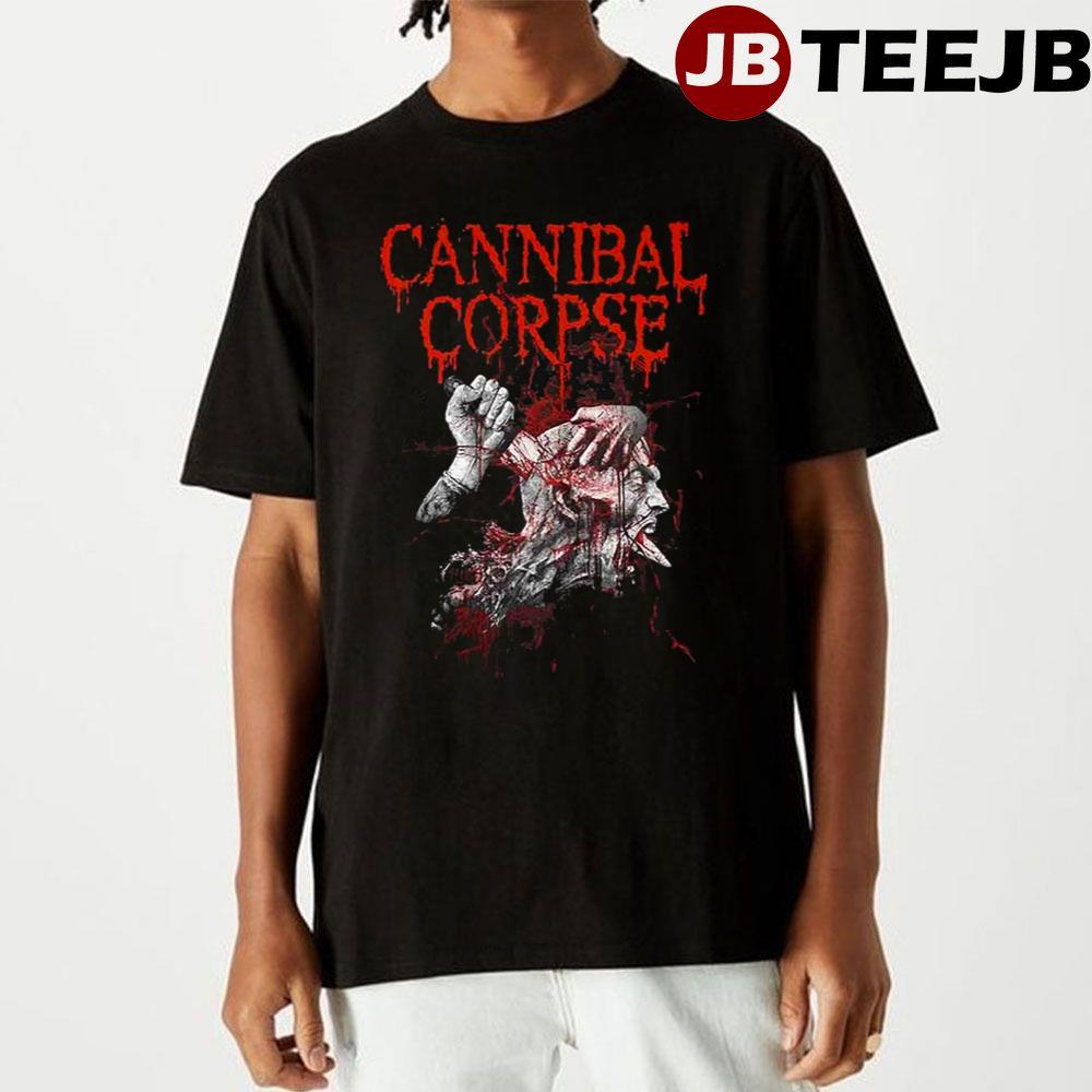 Black Red Art Lyrics Songs Cannibal Corpse Unisex T-Shirt