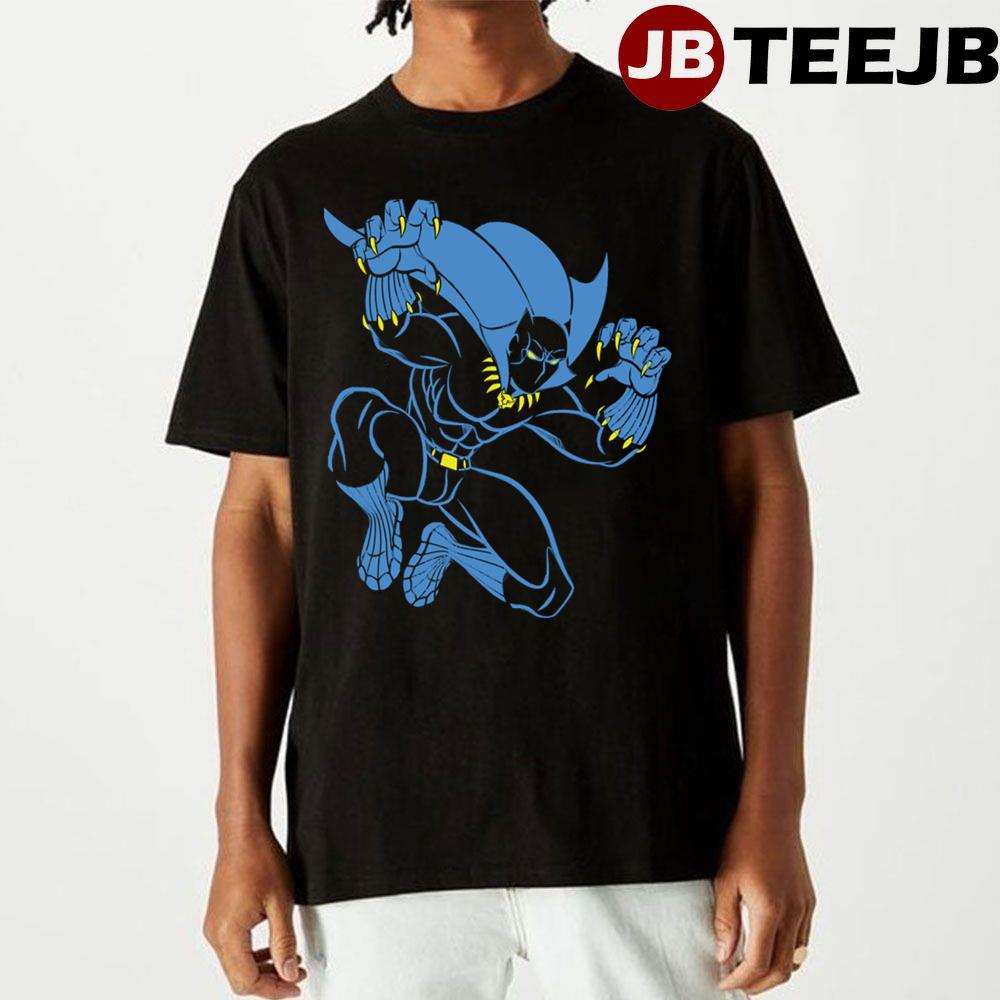 Blue Hero Black Panther Unisex T-Shirt