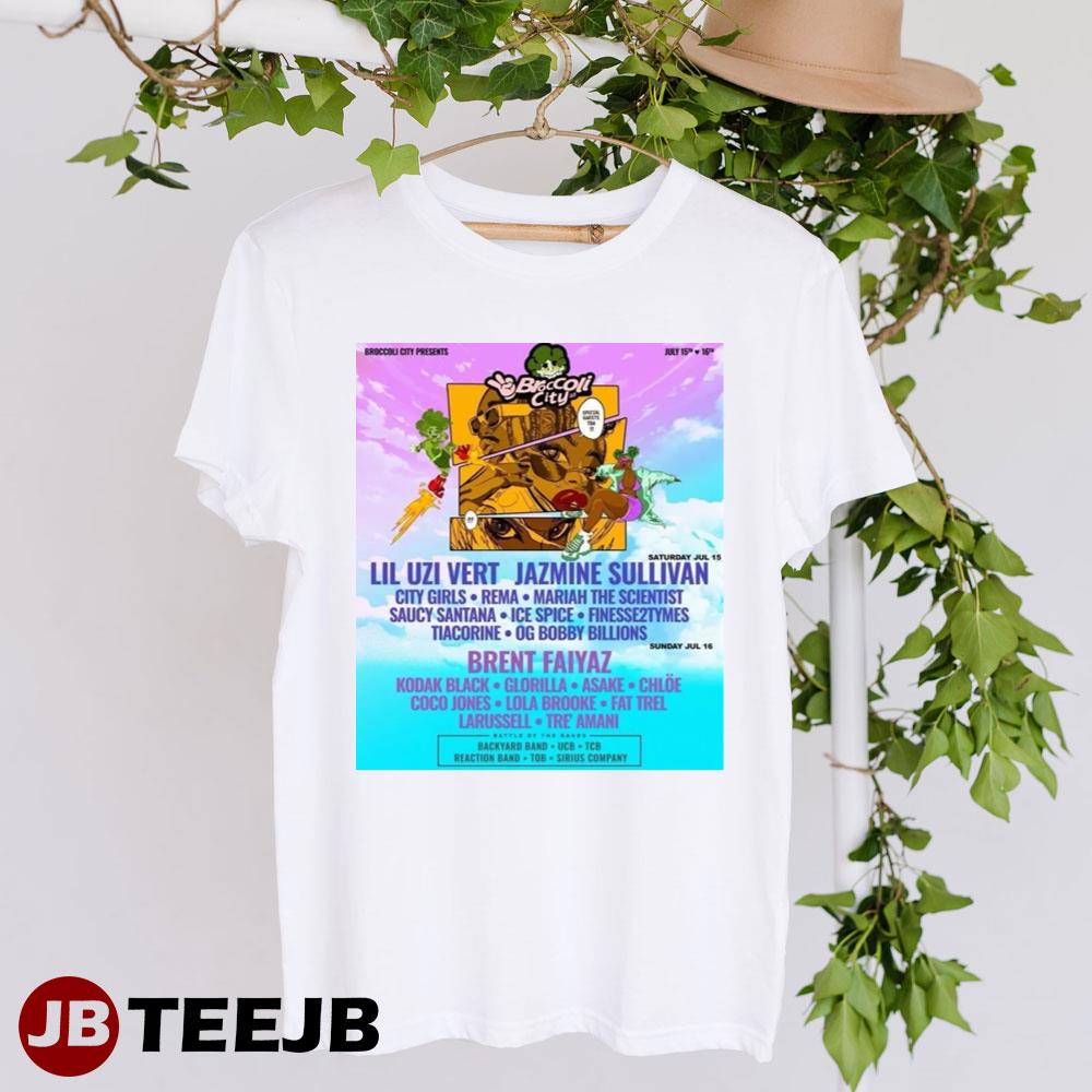 Broccoli City Festival 2023 Dates Unisex Shirt