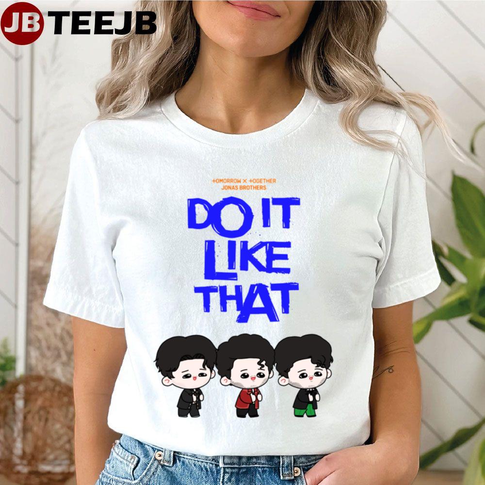 Chibi Do It Like That  Jonas Brothers 2023 Unisex T-Shirt