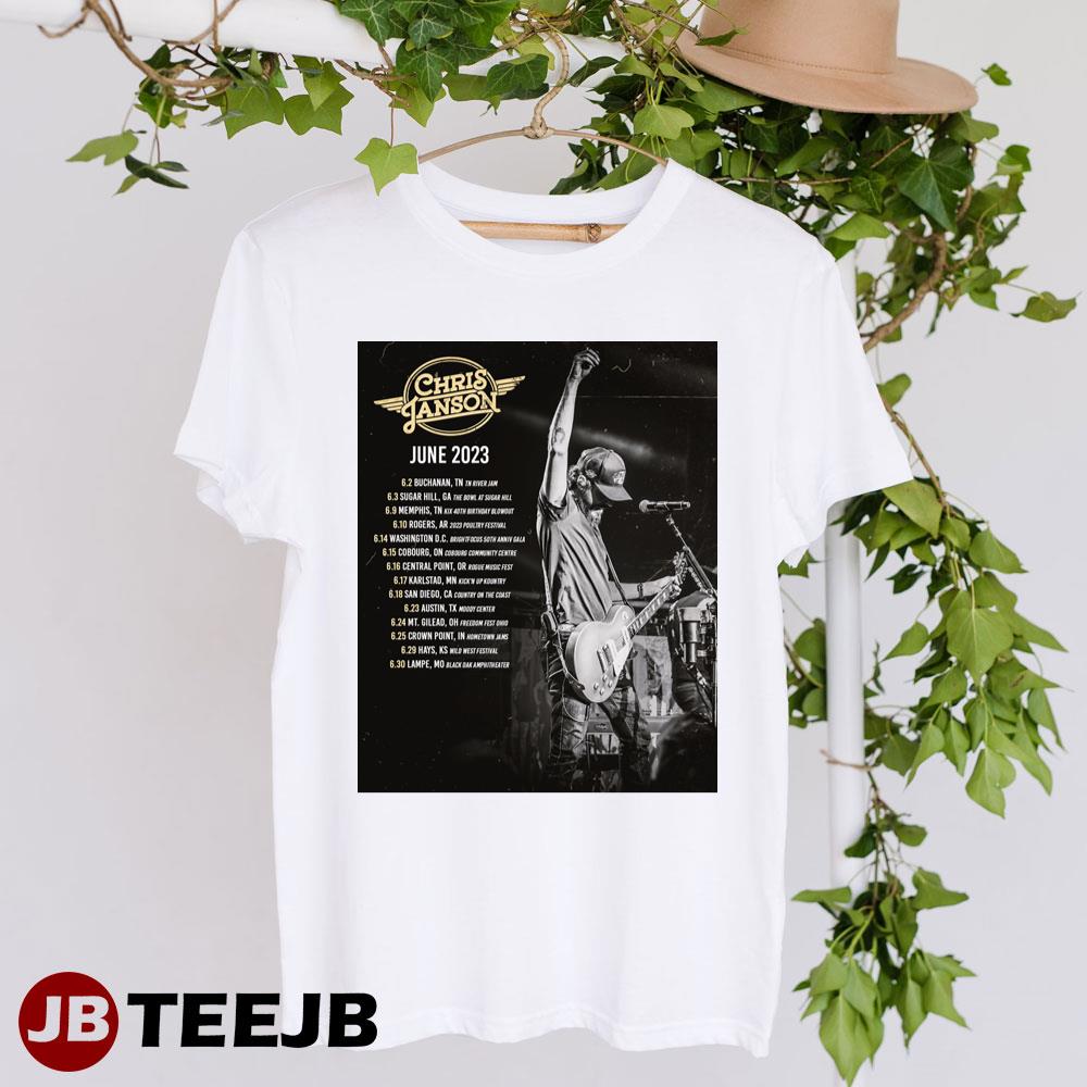 Chris Janson Tour 2023 June Unisex Shirt