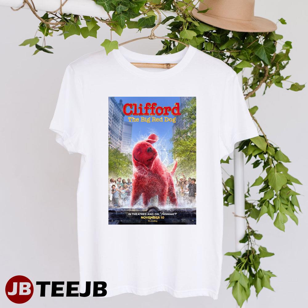 Clifford The Big Red Dog Darby Camp Jack Whitehall Art Unisex T-Shirt