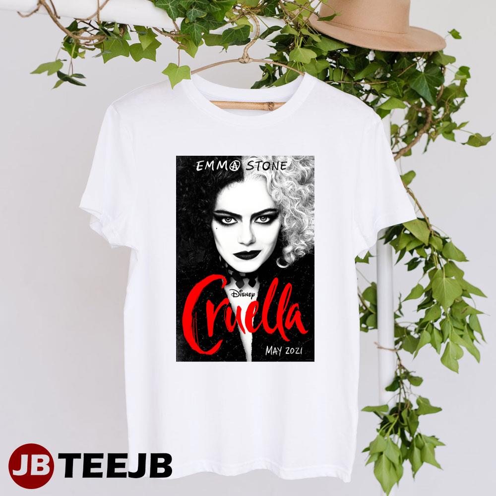 Cruella Emma Stone 101 Dalmatians Unisex T-Shirt