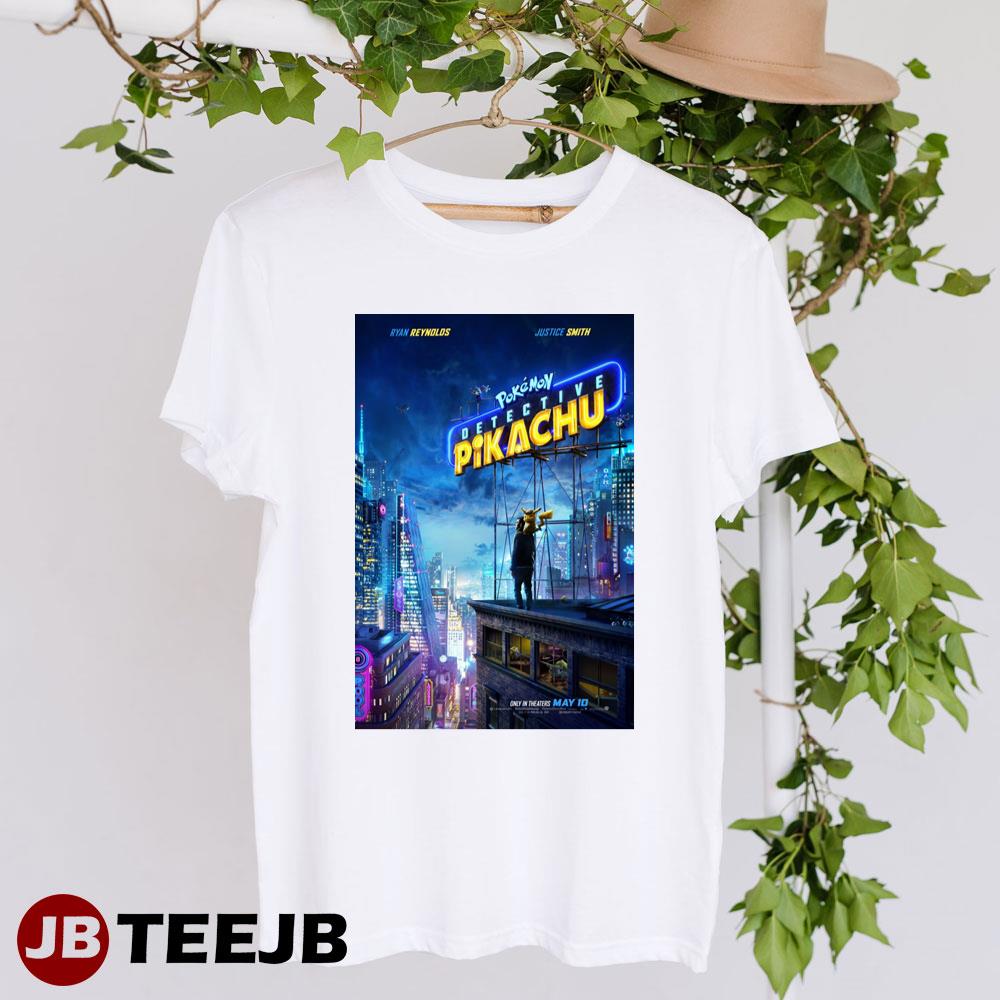 Detective Pikachu Pokemon Ryan Reynolds Movie Unisex T-Shirt