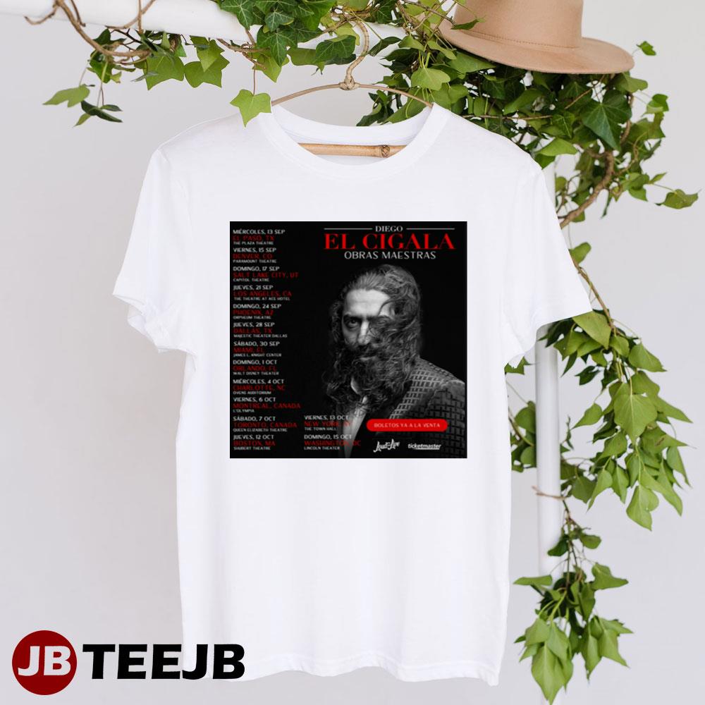 Diego El Cigala Us Tour 2023 Unisex Shirt