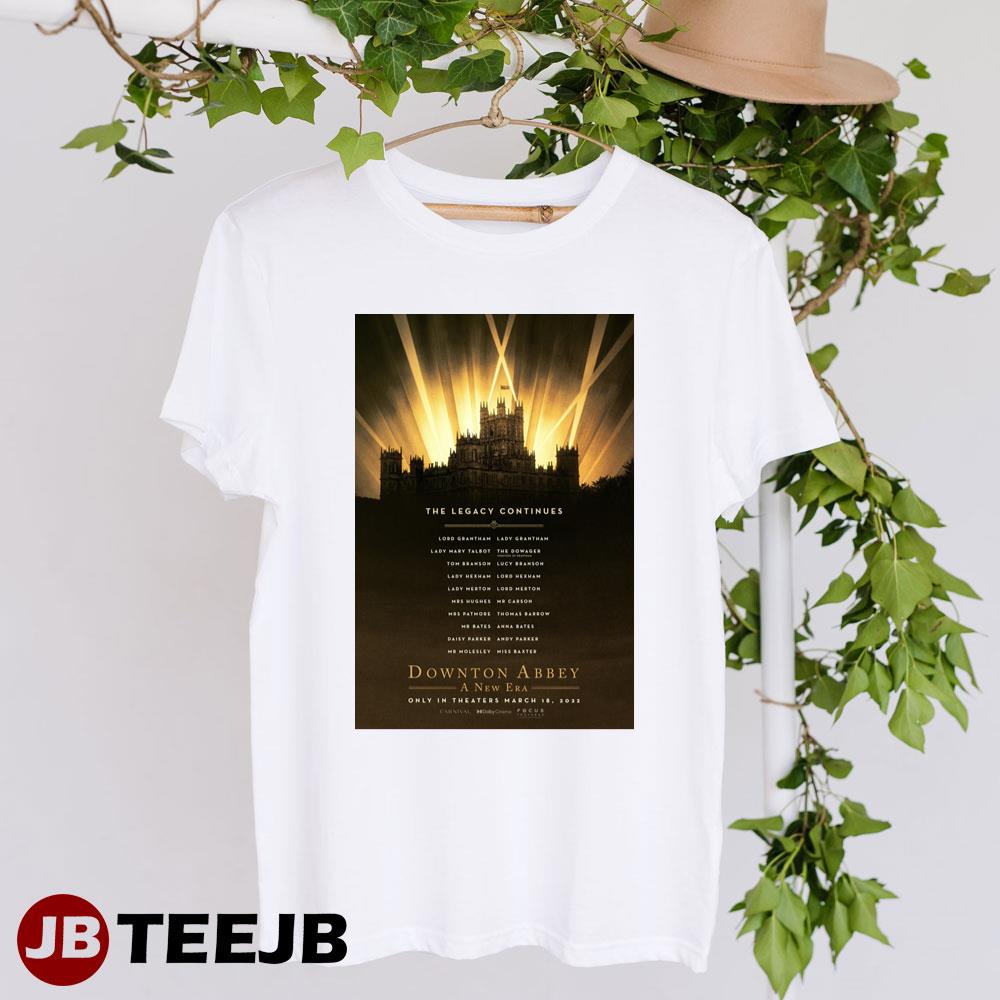 Downton Abbey A New Era Maggie Smith Laura Haddock Movie Unisex T-Shirt