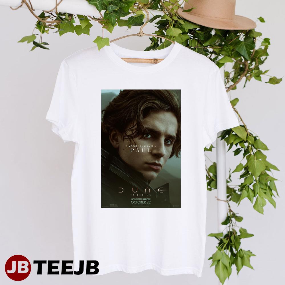 Dune Timothee Chalamet Paul Movie Unisex T-Shirt