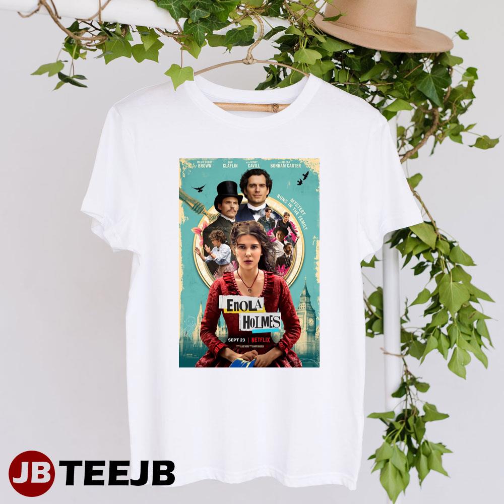 Enola Holmes Millie Bobby Brown Henry Cavill Movie Unisex T-Shirt