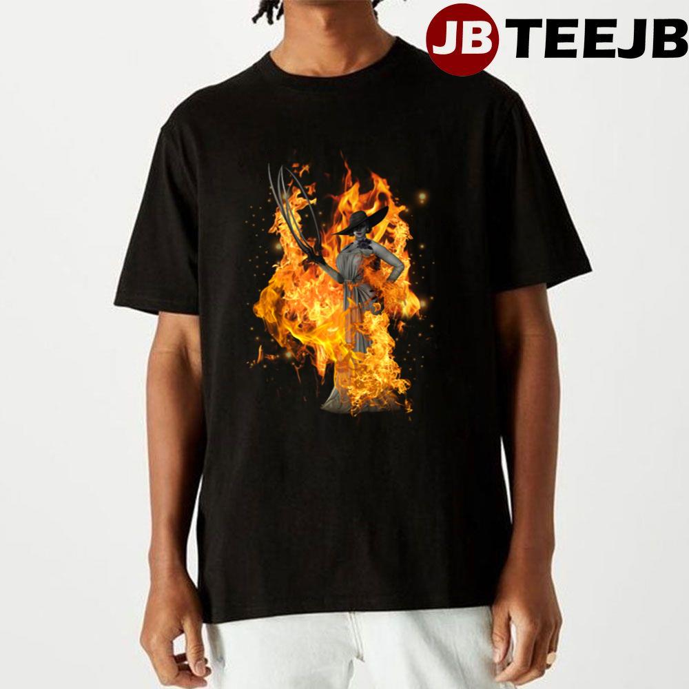 Fire Lady Dimitrescu Resident Evil Village Unisex T-Shirt