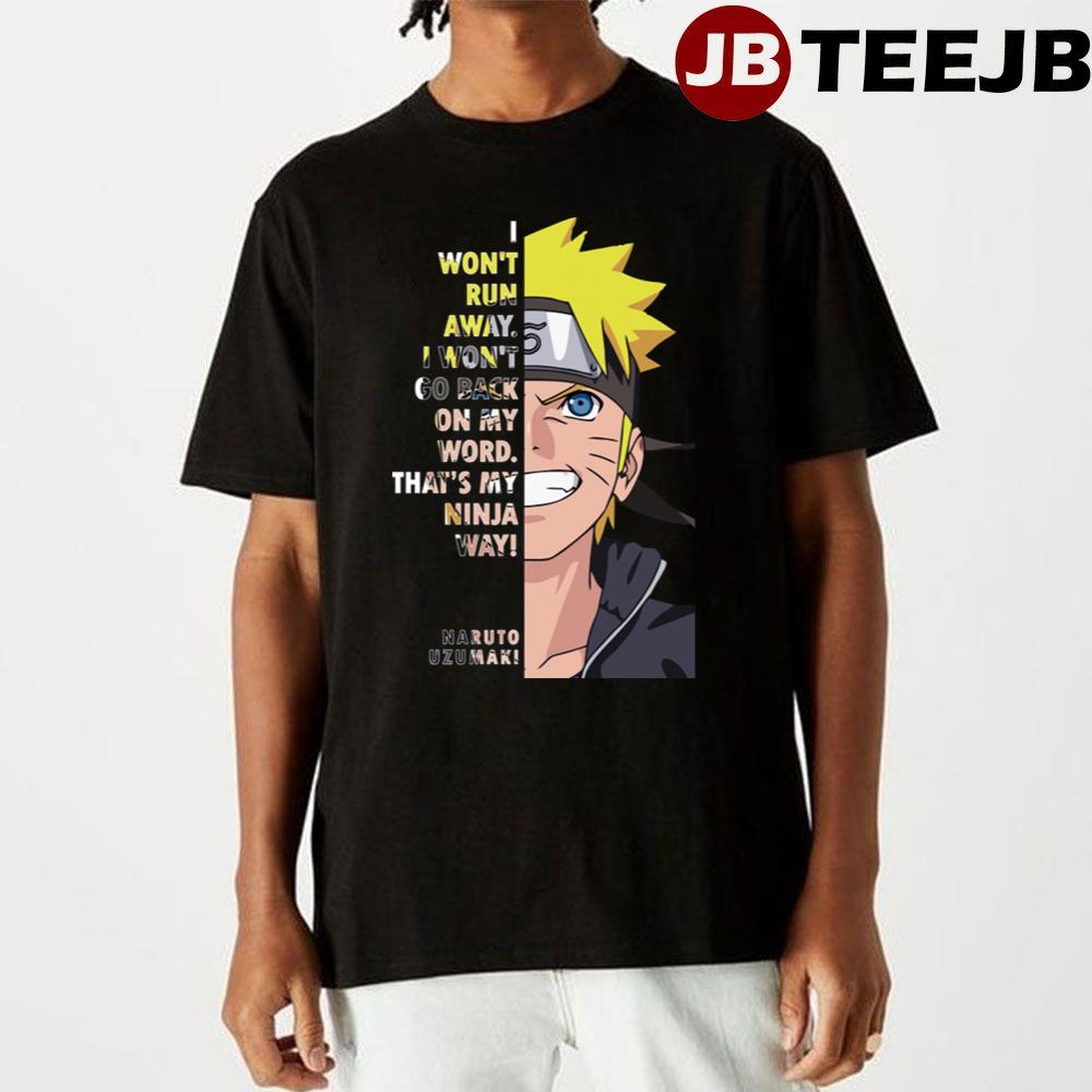 Funny Art Uzumaki Naruto Unisex T-Shirt