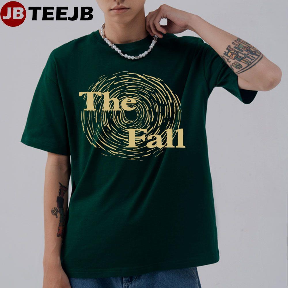 Gold Art Circle Fingerprint The Fall Unisex T-Shirt