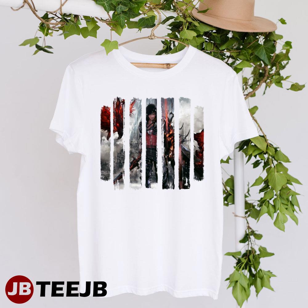 Grunge Stylized Final Fantasy Xvi Unisex T-Shirt