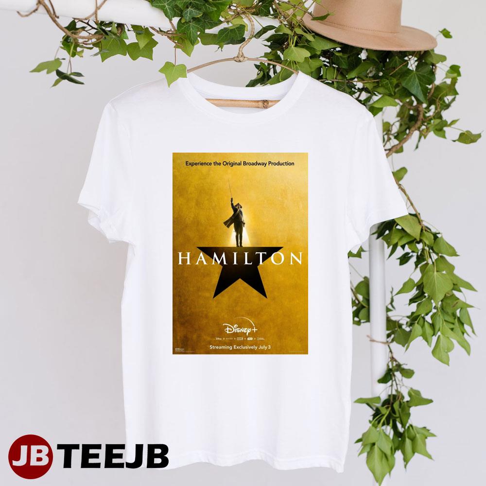 Hamilton Disney+ Broadway Art Film Unisex T-Shirt