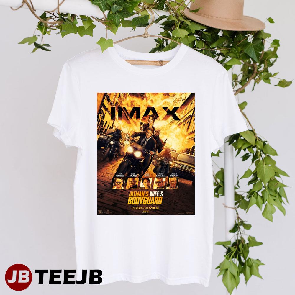 Hitmans Wifes Bodyguard Ryan Reynolds Salma Hayek Design Unisex T-Shirt