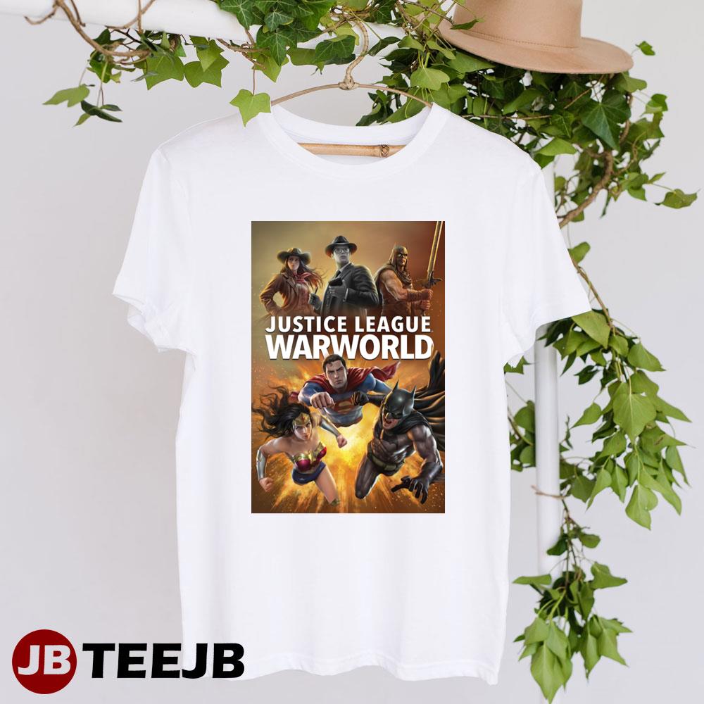 Justice League Warworld 2023 Movie Unisex T-Shirt