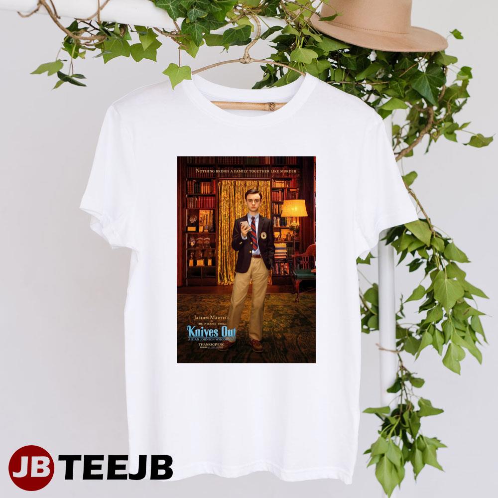 Knives Out Jaeden Martell Rian Johnson Movie Unisex T-Shirt