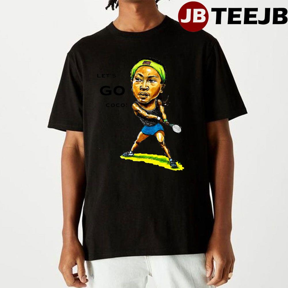 Let’s Go Coco Gauff Unisex T-Shirt