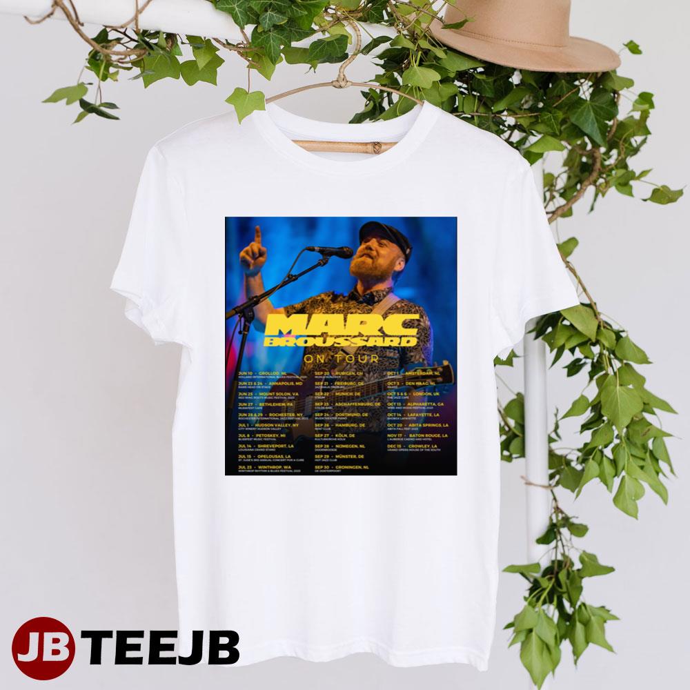 Marc Broussard On Tour 2023 Unisex Shirt