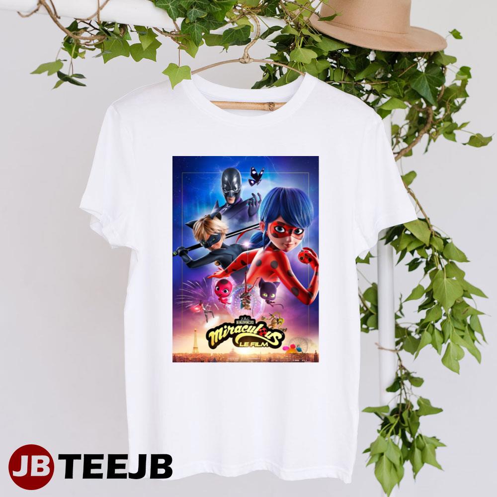 Miraculous Ladybug & Cat Noir The Movie 2023 Movie Unisex T-Shirt