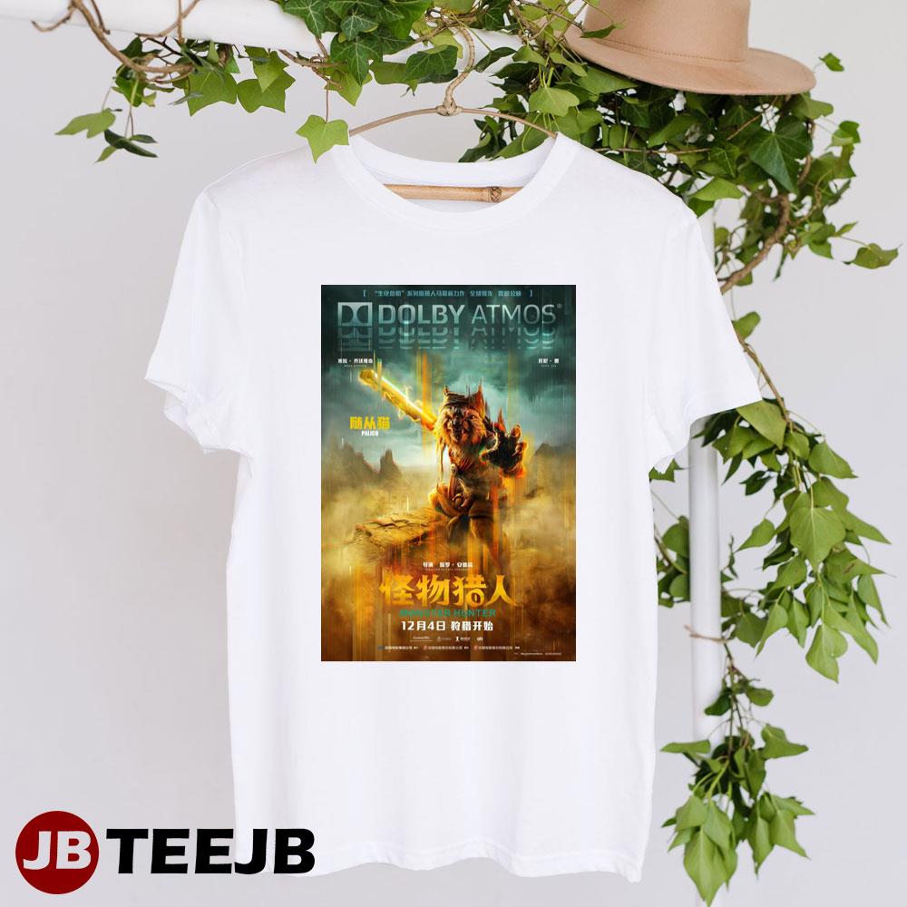 Monster Hunter Milla Jovovich Tony Jaa Art Movie Unisex T-Shirt