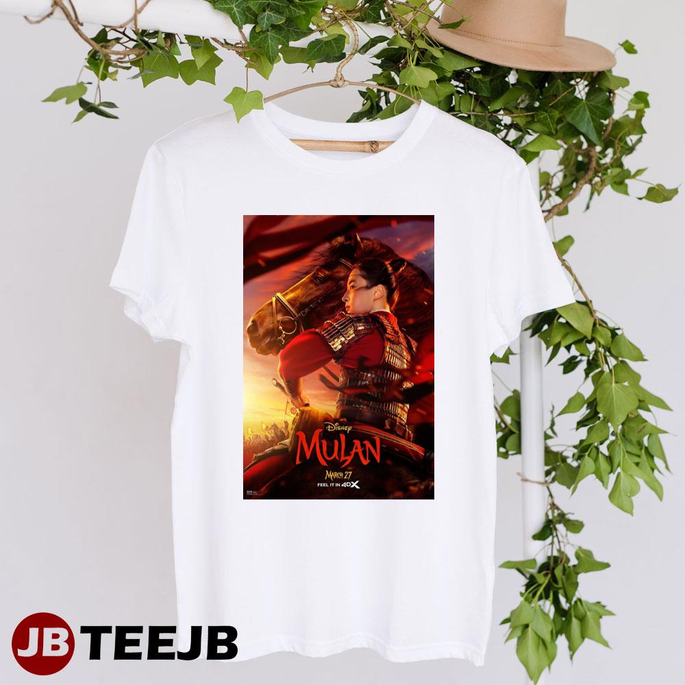 Mulan Disney Liu Yifei Art Movie Unisex T-Shirt