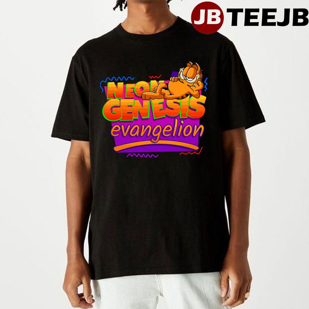 Neon Genesis Evangelion Garfield Unisex T-Shirt