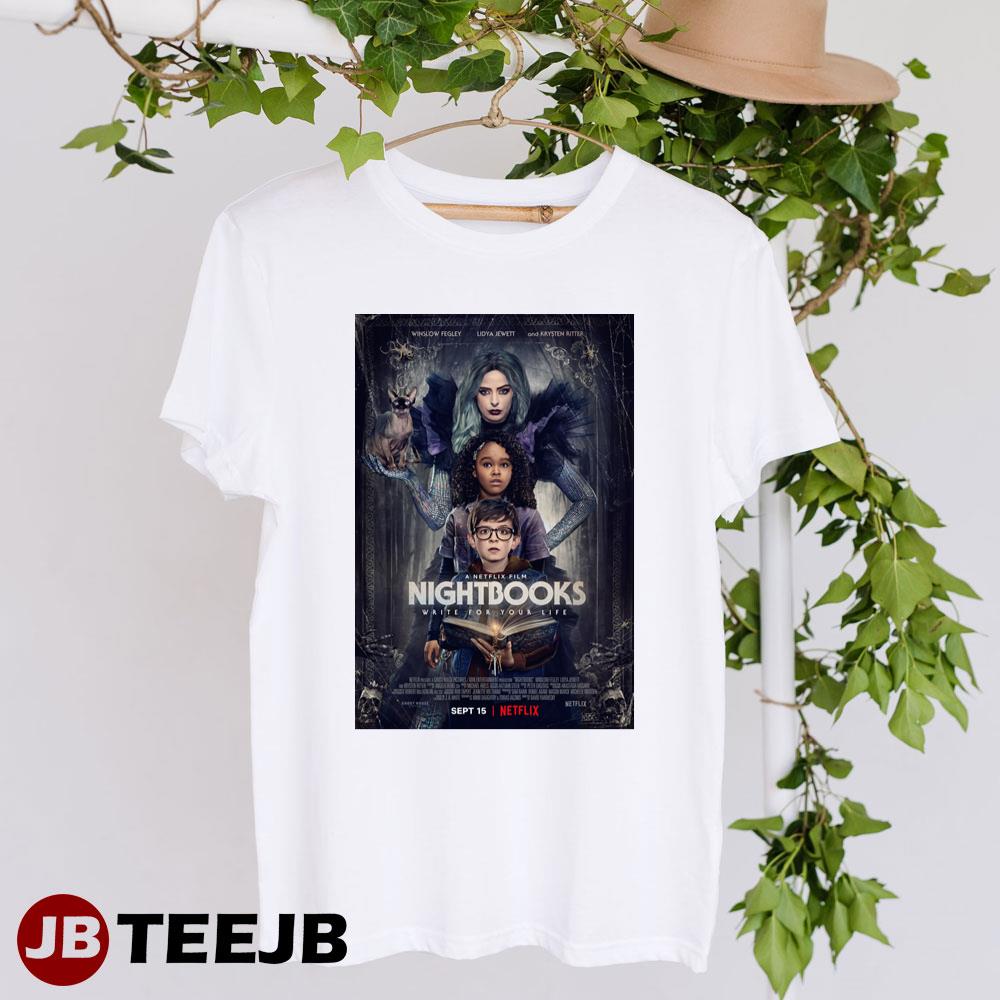 Nightbooks Winslow Fegley Lidya Jewett Movie Unisex T-Shirt