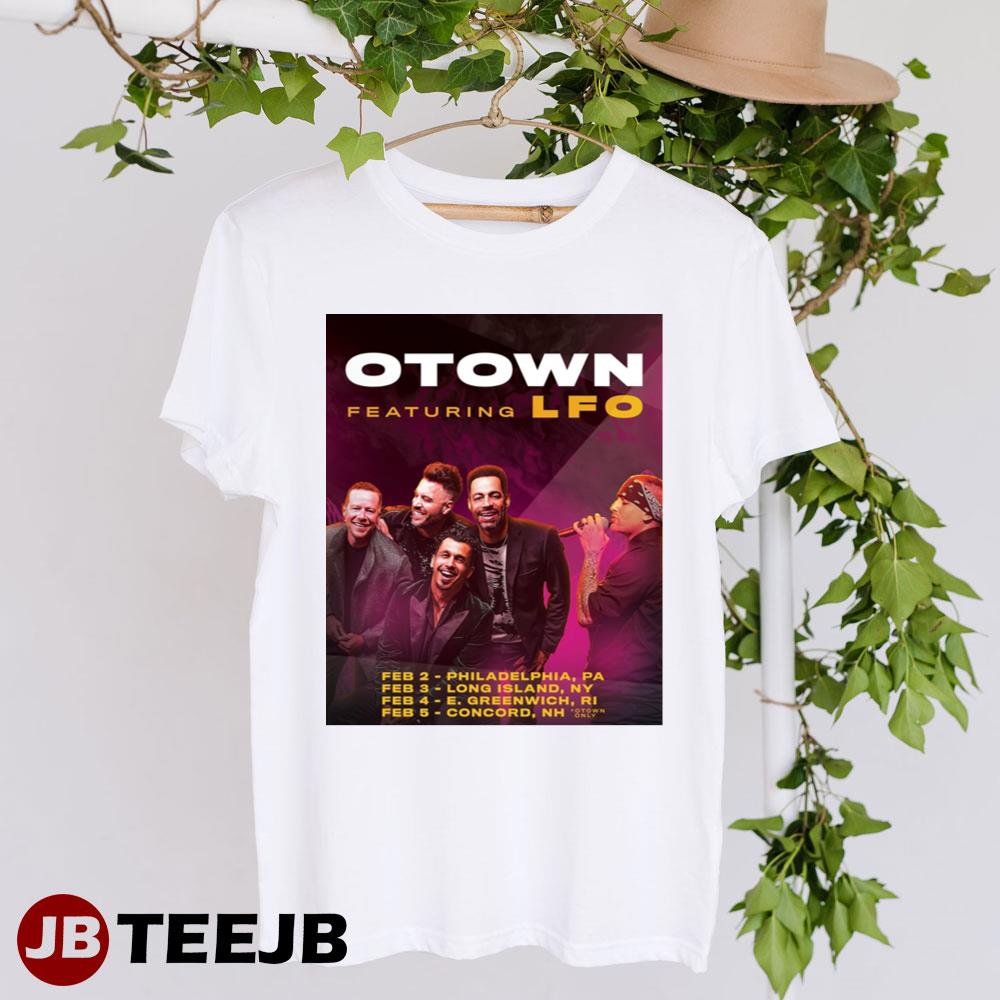 O-Town Featuring Lfo 2023 Tour Dates Unisex Shirt