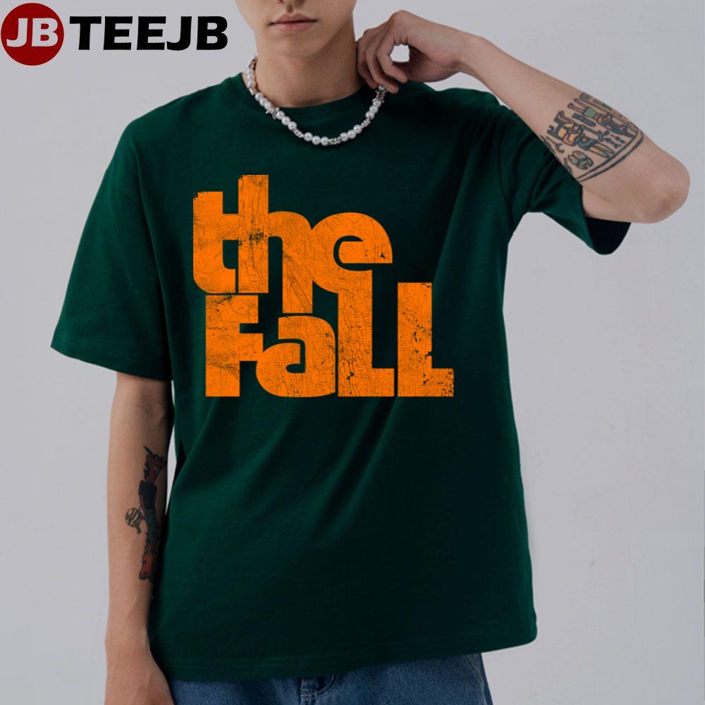 Orange Art The Fall Logo Unisex T-Shirt