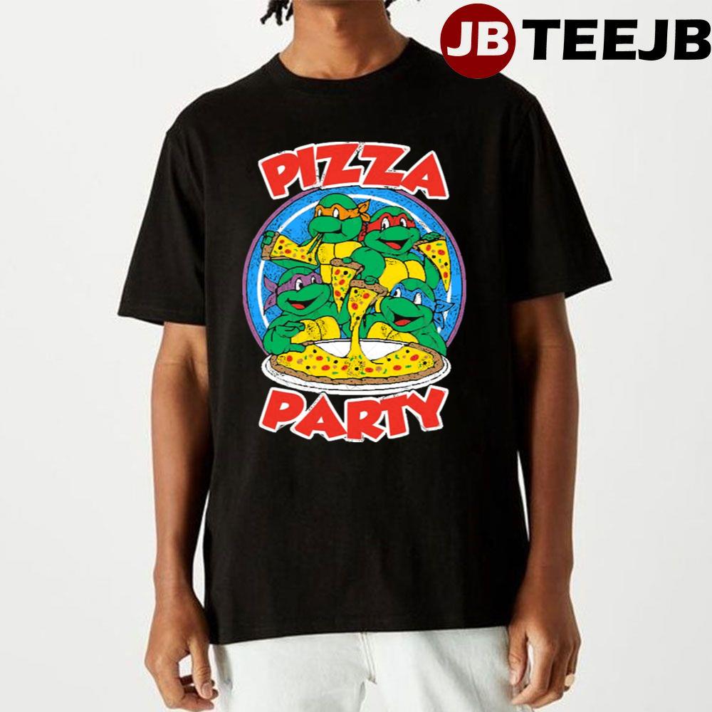 Pizza Party Turtle Unisex T-Shirt