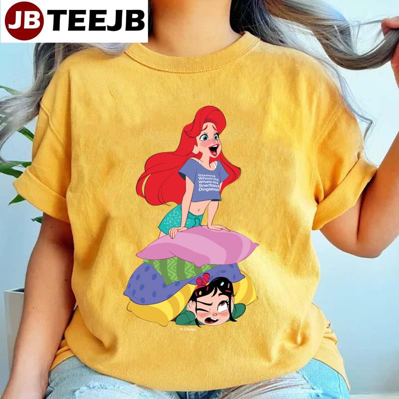 Ralph Breaks The Internet Ariel & Vanellope Unisex T-Shirt