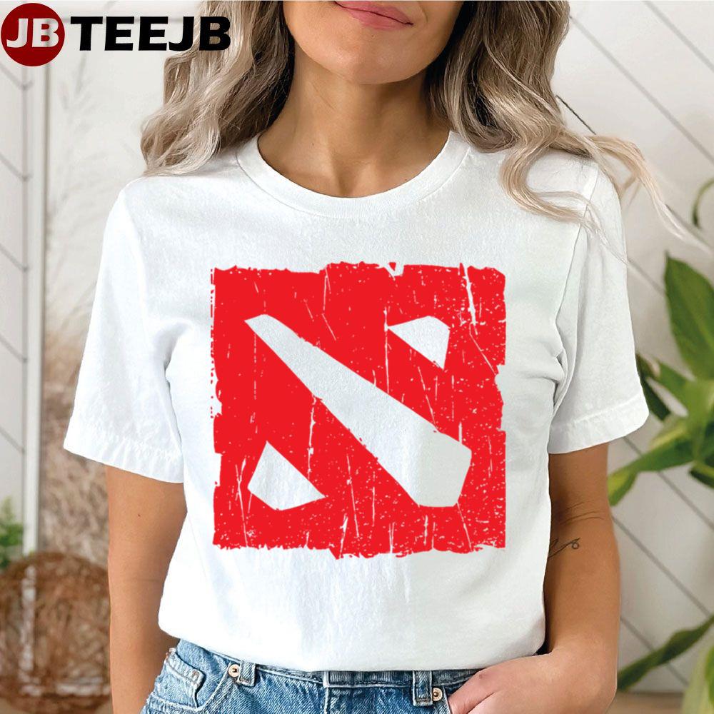 Red Art Logo Dota 2 Unisex T-Shirt