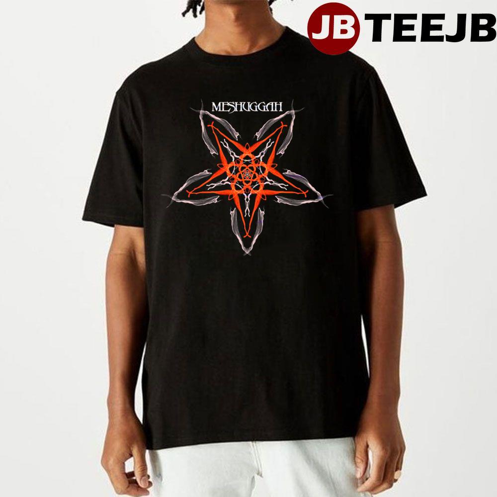 Red Art Meshuggah Star Unisex T-Shirt